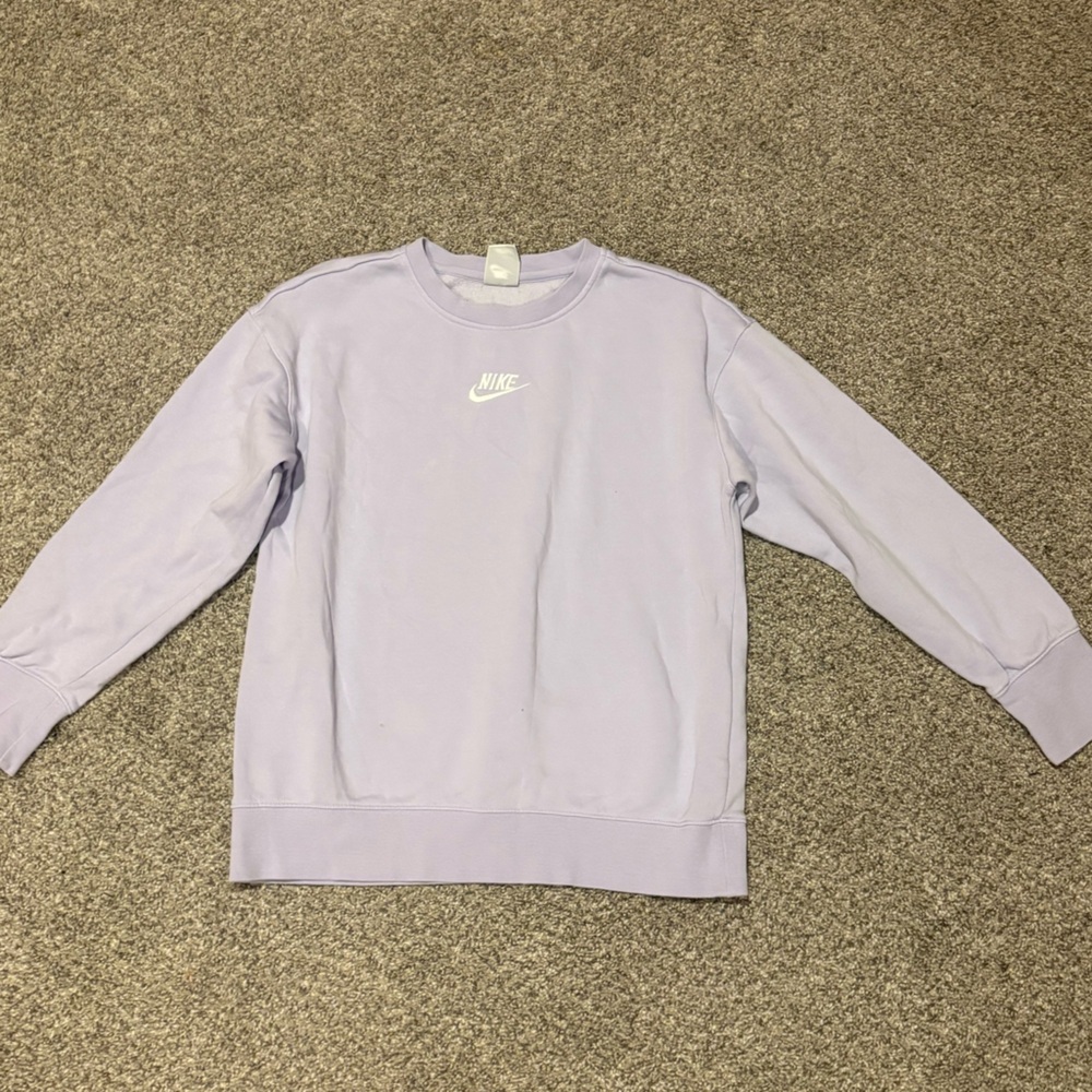 Nike Light Purple Crewneck Sweatshirt